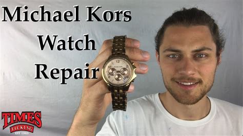 how to fix time on michael kors watch|michael kors watch crown replacement.